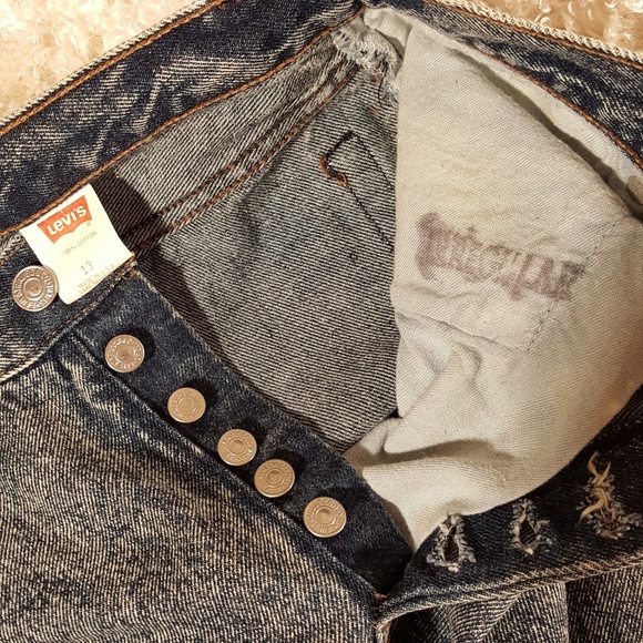 Vintage Levi's High Waist Stone Washed Jeans-Rare! - Picture 6 of 8